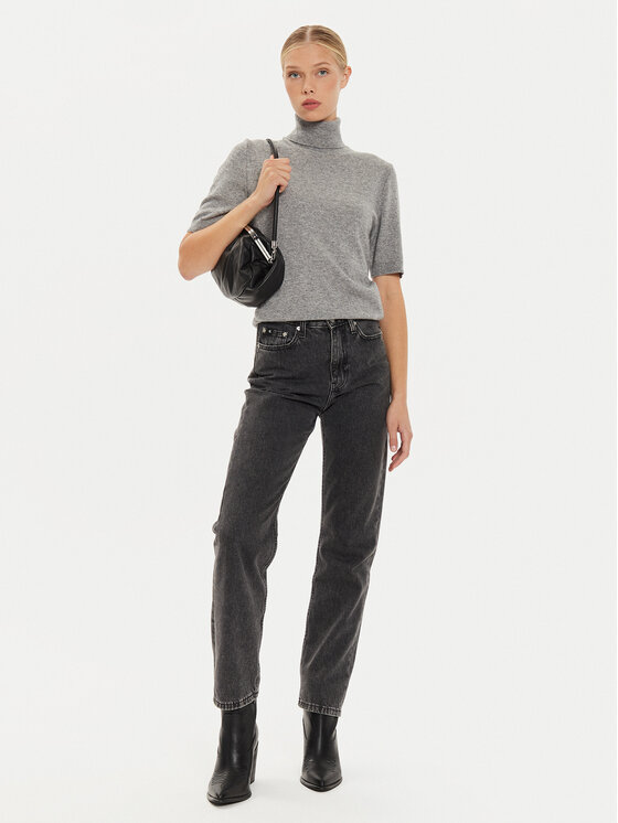 United Colors Of Benetton United Colors Of Benetton Поло 1035D2036 Сив Regular Fit