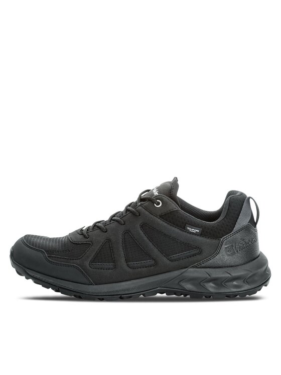 Jack Wolfskin Jack Wolfskin Trekking čevlji Woodland 2 Texapore Low 4051271 Črna