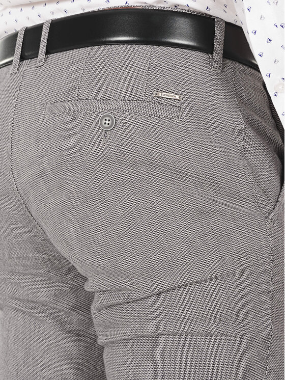 Evenemen Evenemen Spodnie materiałowe ENTERESAN Szary Slim Fit