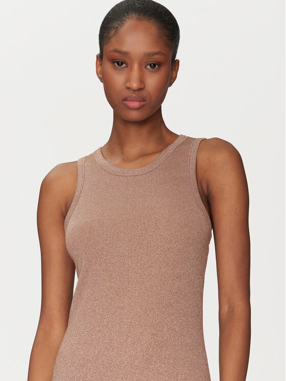 Marella Marella Vsakodnevna obleka Torso 2515621011 Rjava Regular Fit