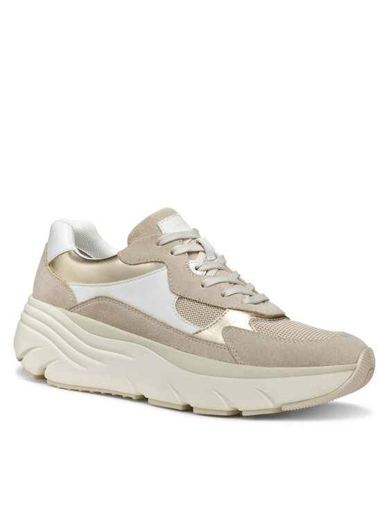 Geox Geox Sneakersy D Diamanta D45UFB 05422 C1ZH6 Beżowy