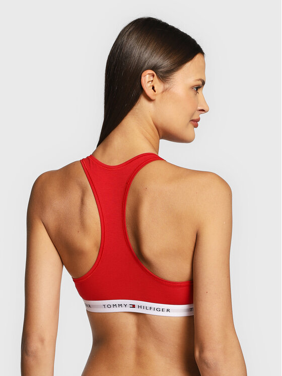 Tommy Hilfiger Tommy Hilfiger Top nedrček UW0UW03820 Rdeča