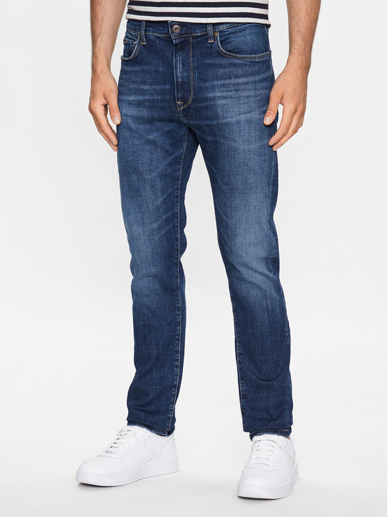 Pepe Jeans Jeans Hlače Crane PM206522 Modra Taper Fit