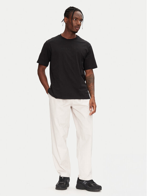 Jack&Jones Jack&Jones Marškinėliai Recharge 12273070 Juoda Relaxed Fit