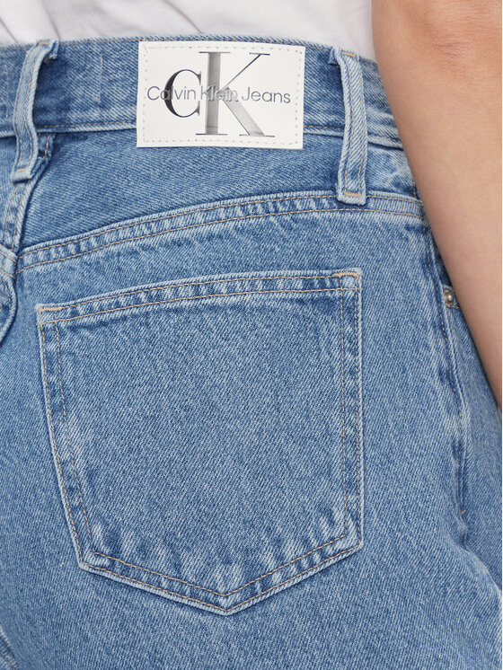 Calvin Klein Jeans Calvin Klein Jeans Farmer Mom Jean J20J222153 Kék Mom Fit