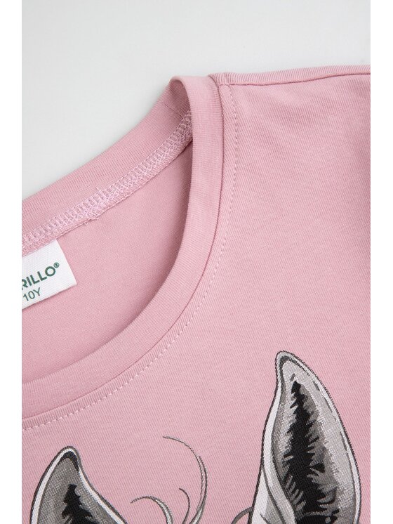 Coccodrillo Coccodrillo T-Shirt ZC6143225VGA-033 Różowy Regular Fit