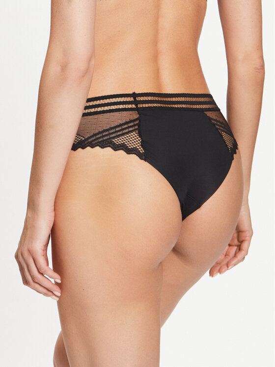 Passionata Passionata Brazílske nohavičky Rodeo P47L40 Čierna