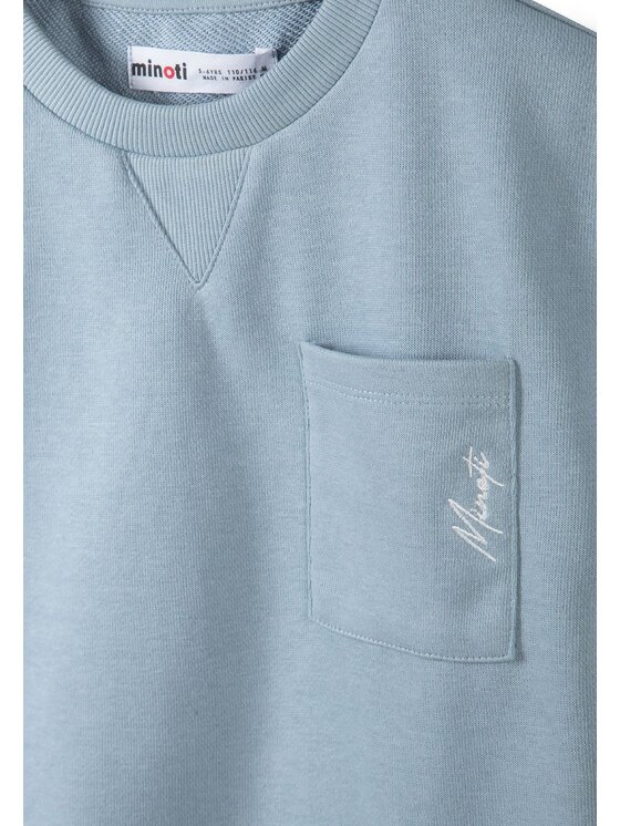 minoti minoti T-Shirt 17SET50B Niebieski Regular Fit