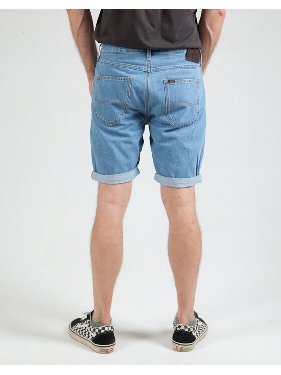 Lee Lee Pantaloncini di jeans 5 POCKET SHORT Blu Regular Fit