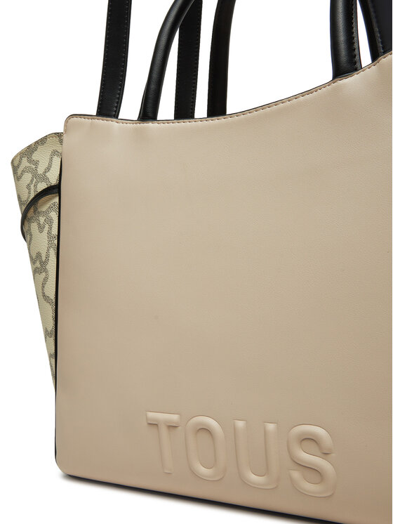 TOUS TOUS Дамска чанта City Kaos Icon 2002186651 Бежов