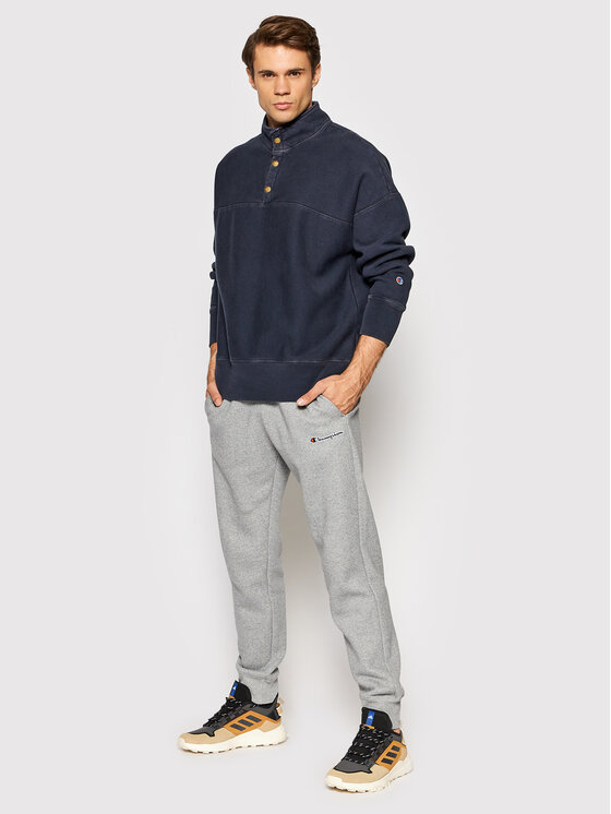 Champion Champion Bluza 216490 Granatowy Relaxed Fit