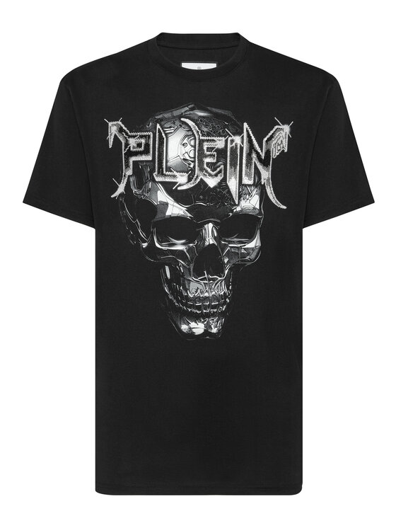 PHILIPP PLEIN PHILIPP PLEIN T-Shirt 1239 Černá Regular Fit