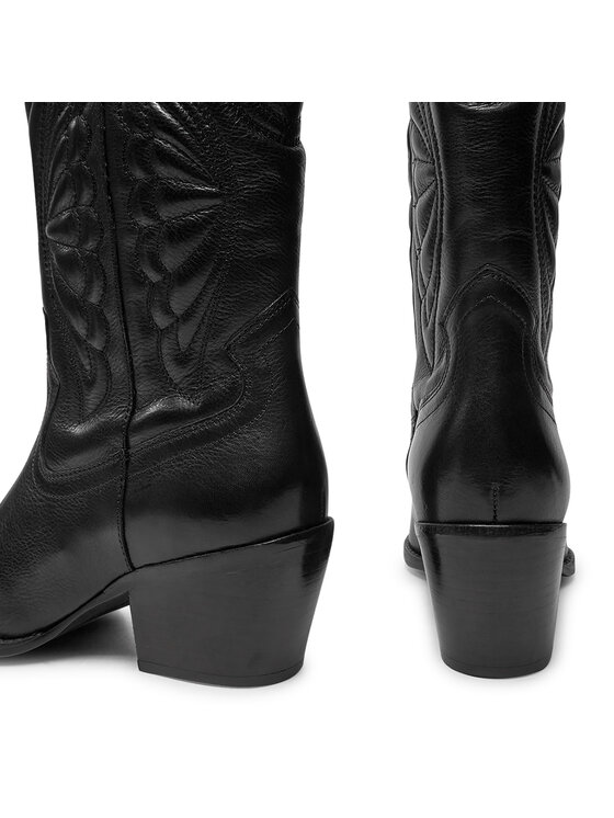 Bronx Bronx Cizme și botine cowboy 34180-J 01 Negru