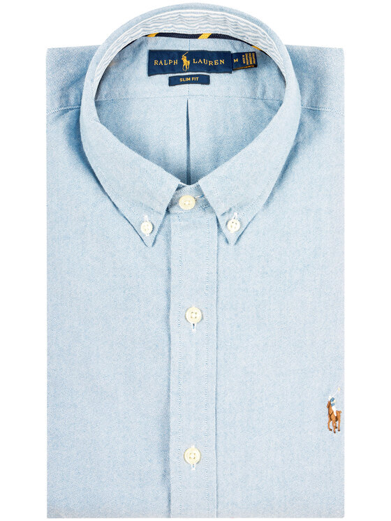 Polo Ralph Lauren Polo Ralph Lauren Camicia Classics 710767444001 Blu Slim Fit