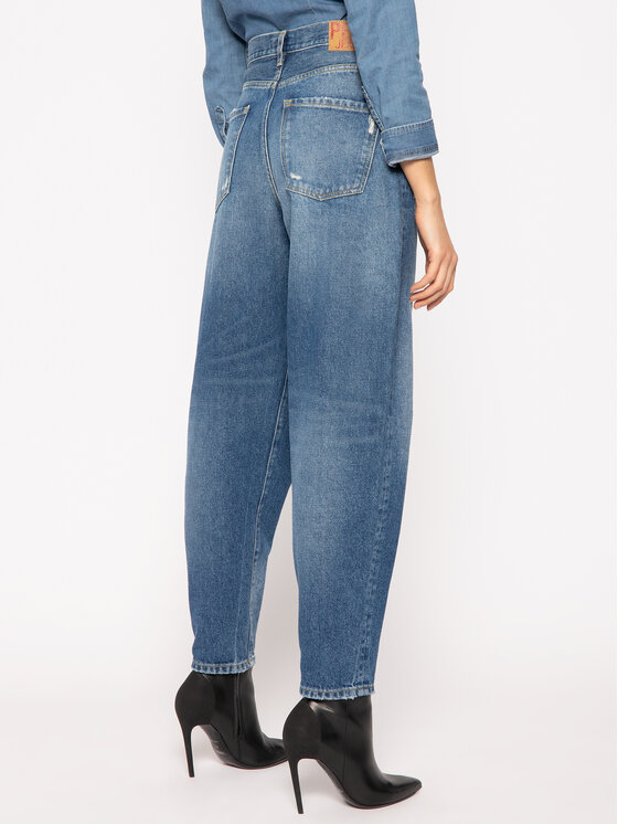 Pepe Jeans Džinsai Casey PL203561 Tamsiai mėlyna Balloon Fit • Modivo.lt