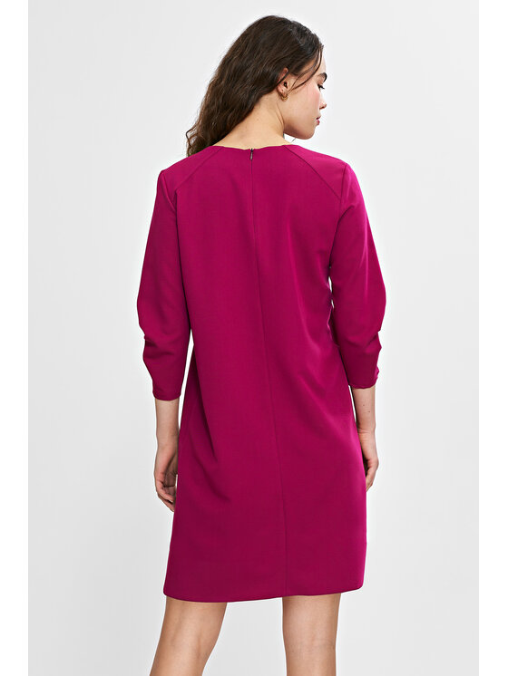 NIFE NIFE Sukienka codzienna S267 Różowy Relaxed Fit