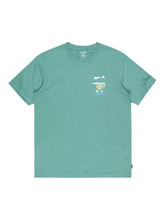 Billabong Billabong Póló Gimmicks EBYZT00363 Zöld Regular Fit