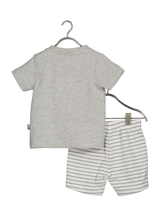 Blue Seven Blue Seven Набір футболка та шорти 422192 X Сірий Regular Fit