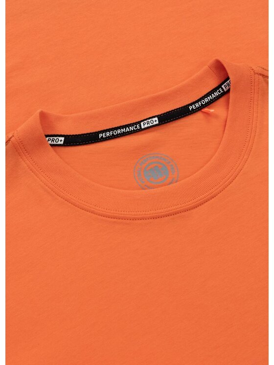 PITBULL PITBULL T-Shirt SCOTT Pomarańczowy Regular Fit