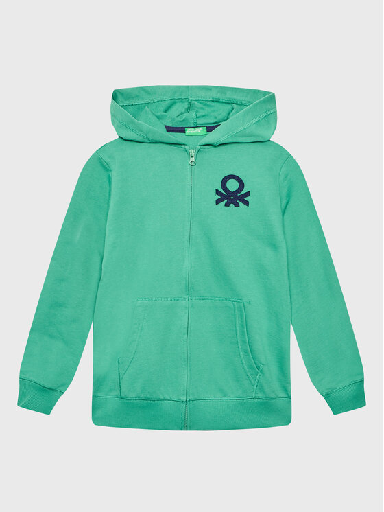 United Colors Of Benetton Bluză 3BC1C501U Verde Regular Fit