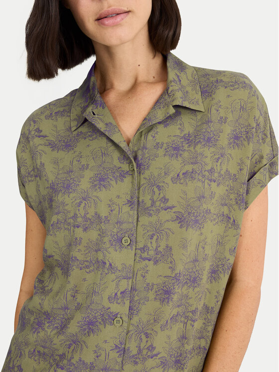 Triumph Triumph Spavaćica Boyfriend 10222612 Zelena Relaxed Fit