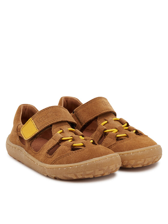 Froddo Froddo Sandały Barefoot Elastic Sandal G3150262-3 S Brązowy