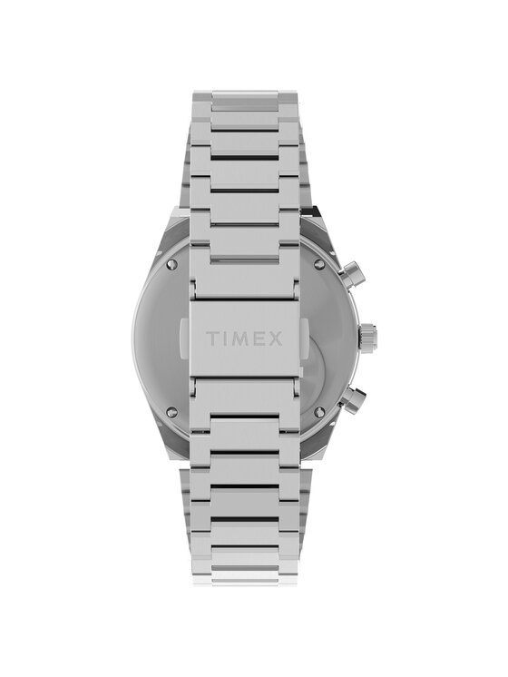 Timex Timex Zegarek TW2W33700 Srebrny