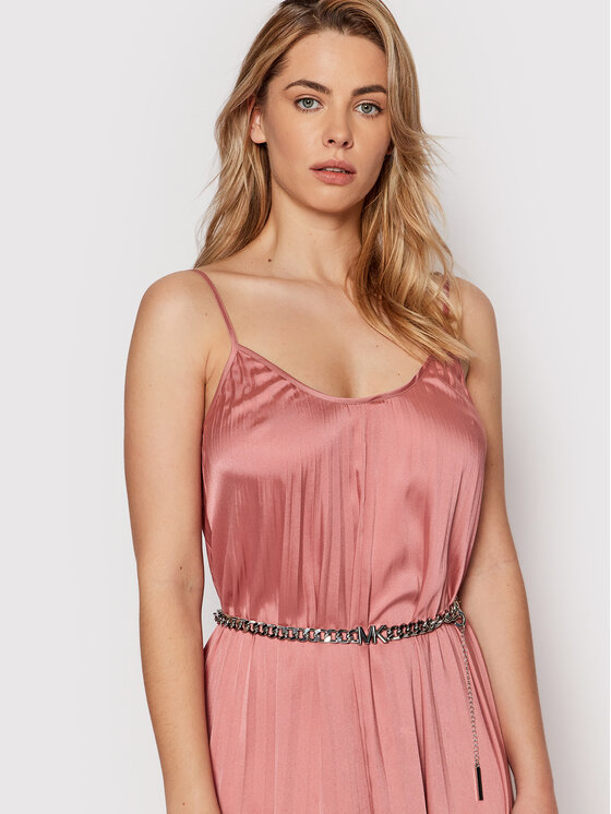 MICHAEL Michael Kors MICHAEL Michael Kors Φόρεμα κοκτέιλ MS280Y22GJ Ροζ Regular Fit
