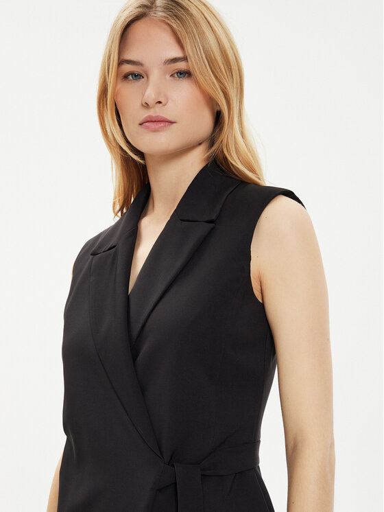 Imperial Imperial Cocktail obleka ADOFHJZ Črna Slim Fit