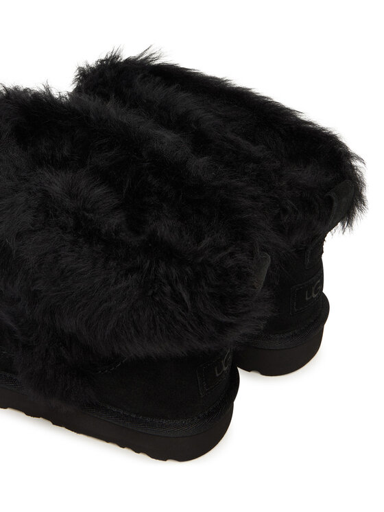 Ugg Ugg Sniego batai W Classic Ultra Mini Chalet 1173832 Juoda