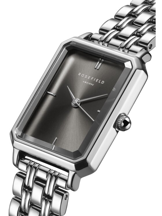Rosefield Rosefield Zegarek Octagon Srebrny