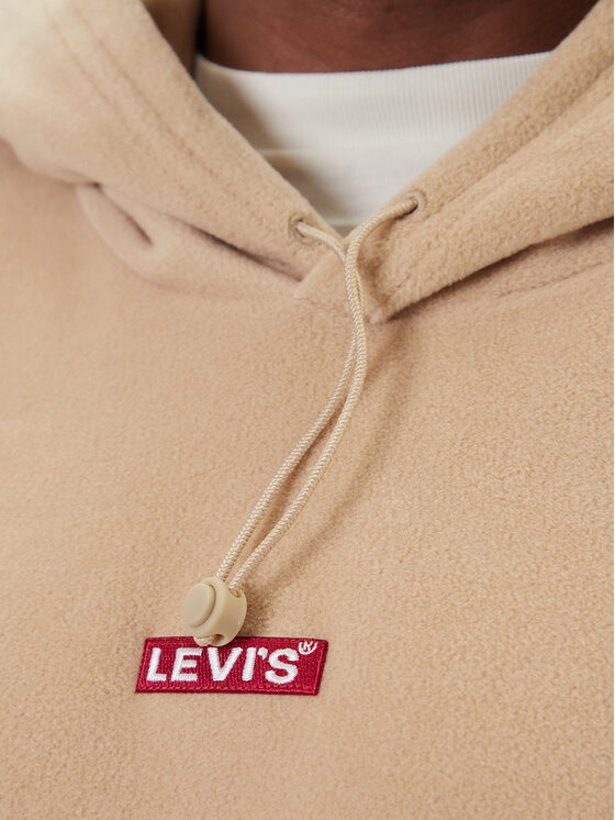 Levi's® Levi's® Fleecová mikina 001B8-0018 Béžová Regular Fit