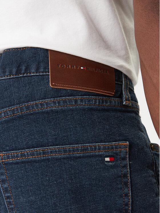 Tommy Hilfiger Tommy Hilfiger Blugi Denton MW0MW41902 Bleumarin Straight Fit