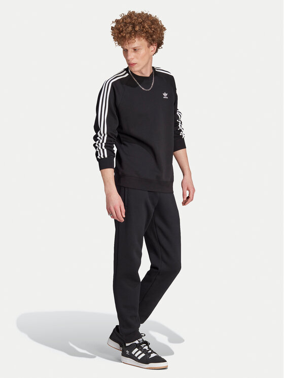 adidas adidas Mikina adicolor Classics 3-Stripes IM2087 Čierna Regular Fit