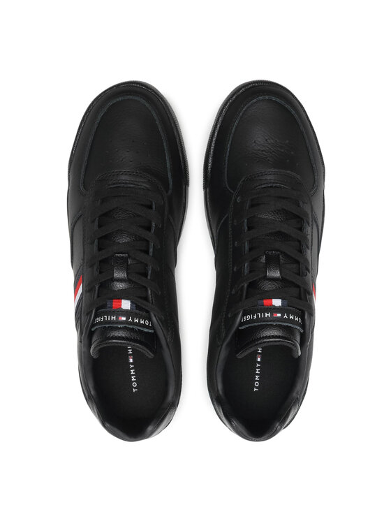 Tommy Hilfiger Tommy Hilfiger Sneakers Lightweight Leather Sneaker Flag FM0FM03471 Nero