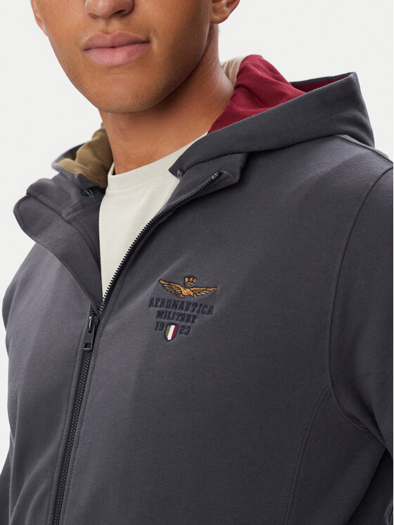 Aeronautica Militare Aeronautica Militare Tepláková souprava 262TF0108UF00662 Modrá Regular Fit