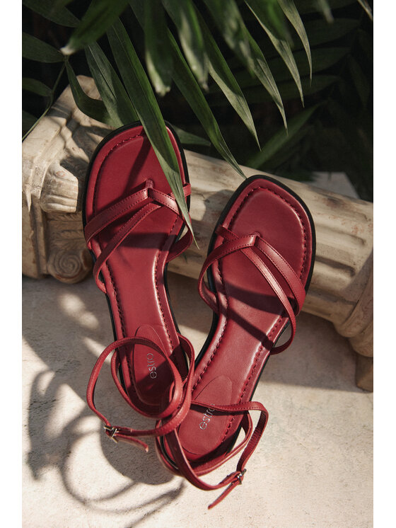 Estro Estro Sandali ER00117184 Bordeaux