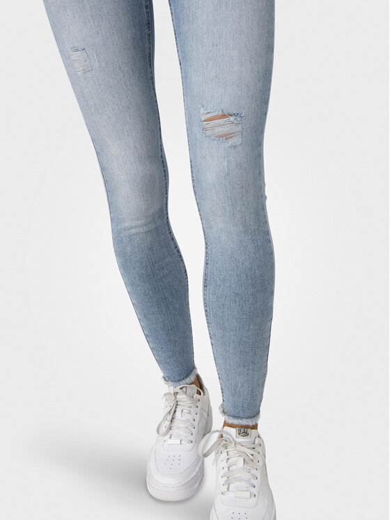 ONLY ONLY Jeans hlače Blush 15282346 Modra Skinny Fit