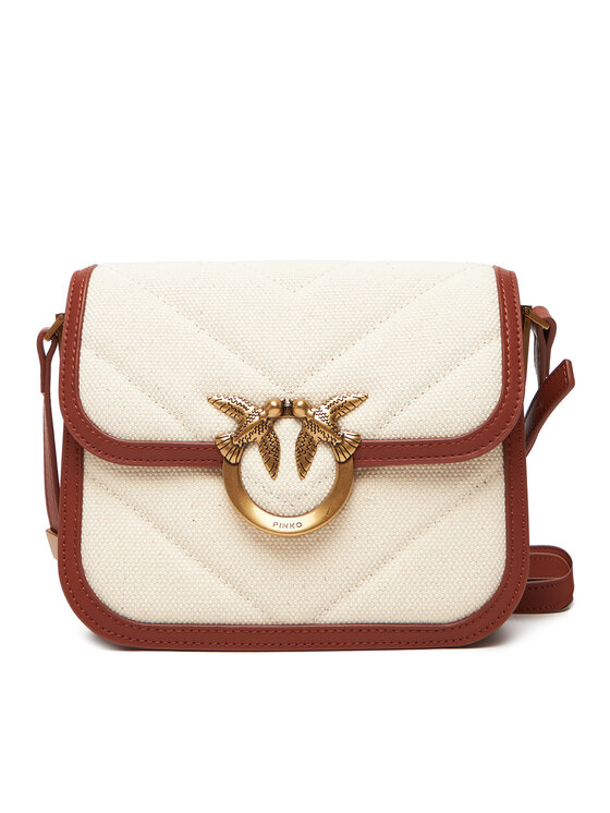 Geantă PINKO Love Box Bag Fl Mini PE 25 PLTT 104297 A2C7 Bej
