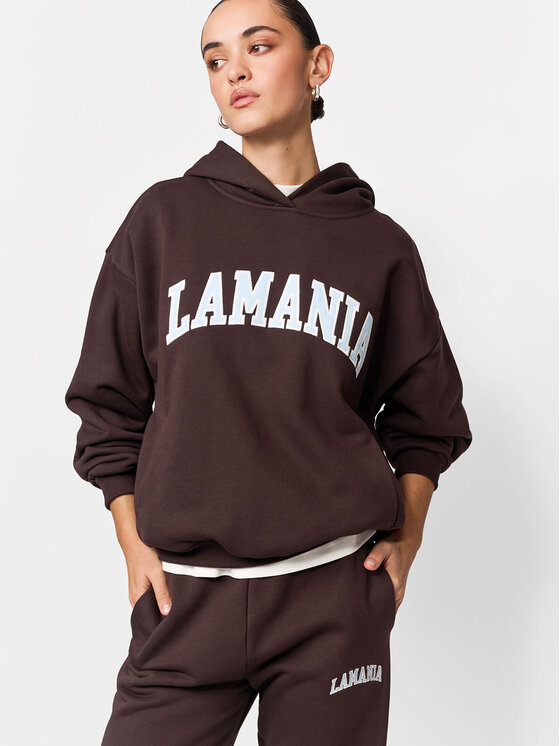La Mania La Mania Felpa LOS Marrone Active Fit