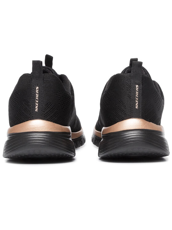 Skechers Skechers Sneakersy Get Connected 12615/BKRG Czarny