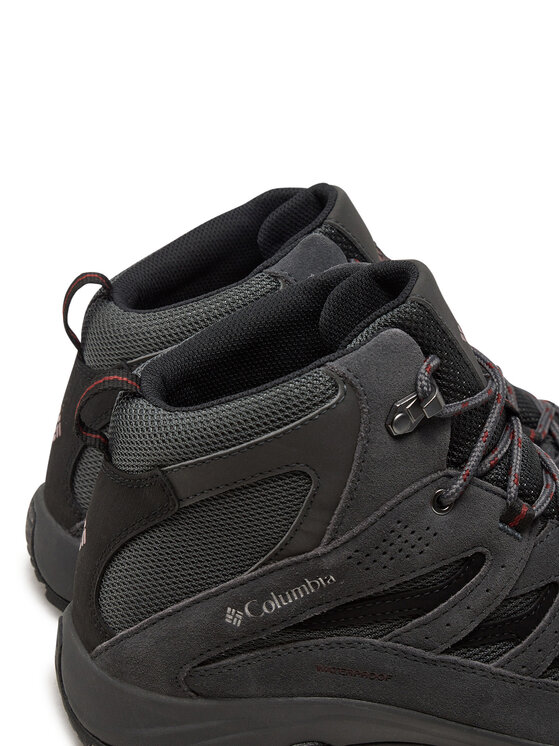 Columbia Columbia Trekking čevlji Crestwood Mid Waterproof 2100641 Siva