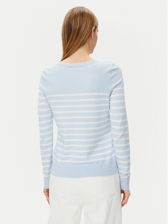 Tommy Hilfiger Tommy Hilfiger Pullover WW0WW40099 Himmelblau Regular Fit