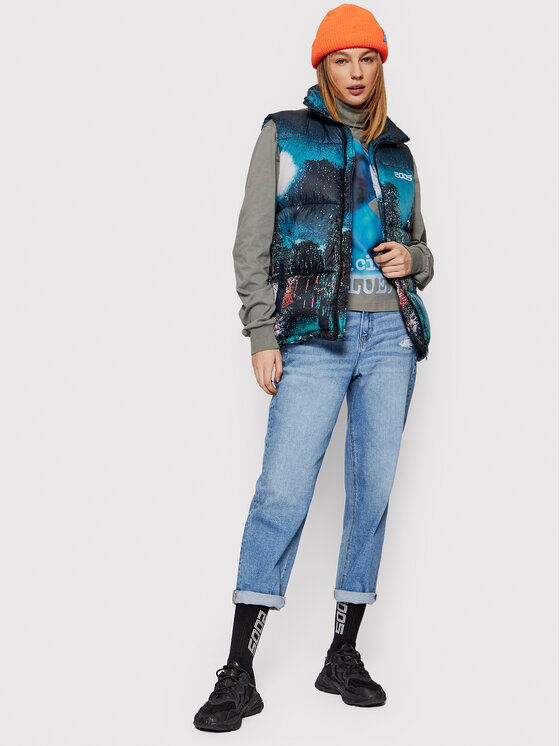 Gilet Unisex Oon Blu scuro Regular Fit