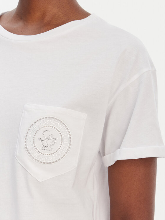 Liu Jo Liu Jo T-Shirt WA6372 JS923 Λευκό Regular Fit