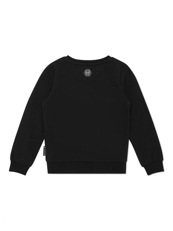 PHILIPP PLEIN PHILIPP PLEIN Bluza 28157 Czarny Regular Fit