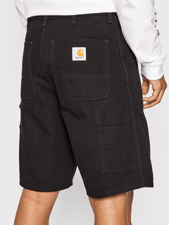 Carhartt WIP Carhartt WIP Stoffshorts Single I027942 Schwarz Relaxed Fit