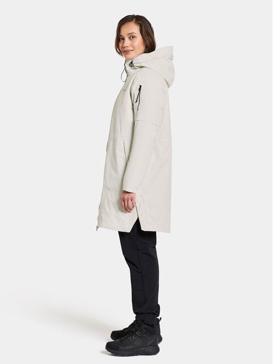 Didriksons Didriksons Hanorac Ella Wns Parka 2 504835 Bej Regular Fit