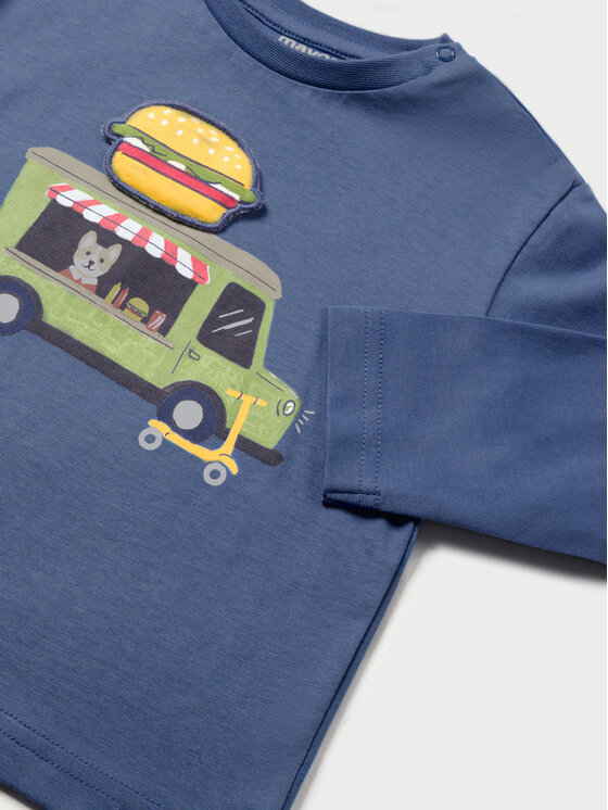 Mayoral Mayoral Блузка 2.024 Голубий Regular Fit