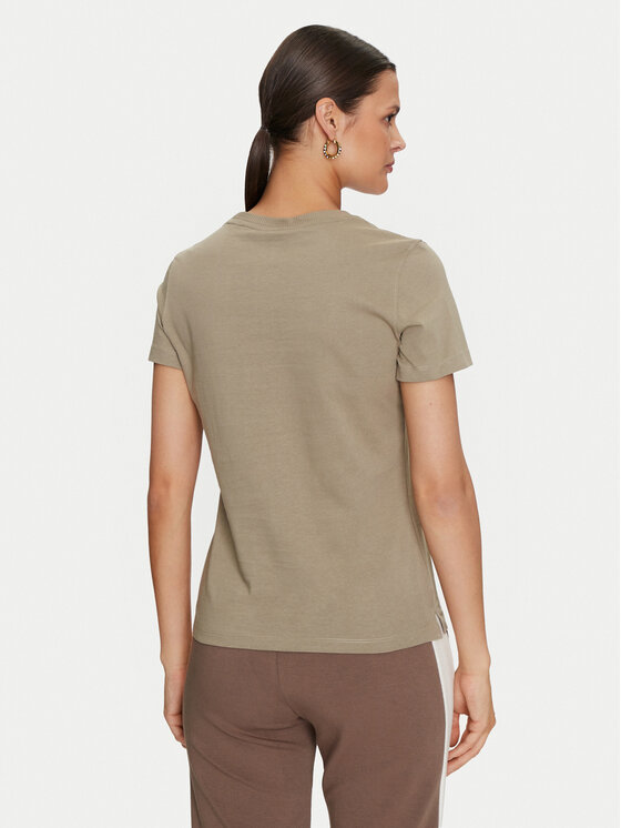 Guess Guess T-Shirt Icon W4YI32 I3Z14 Zielony Regular Fit